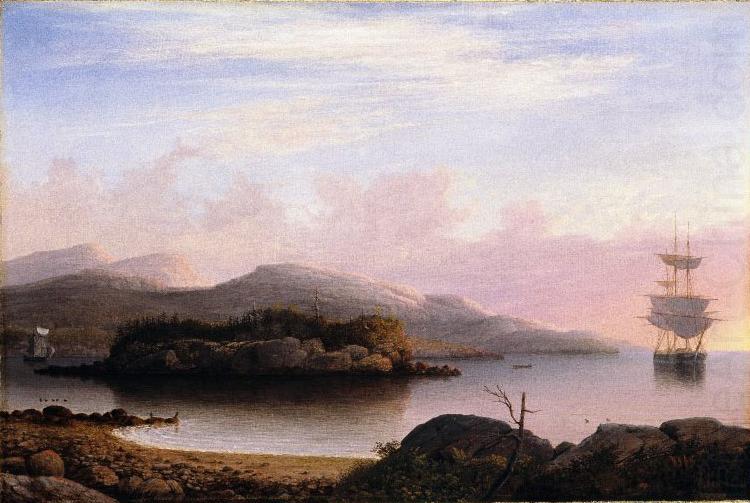 Off Mount Desert Island, Fitz Hugh Lane